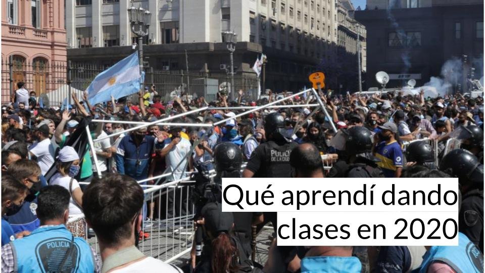 5 cosas que aprendí dando clases en pandemia